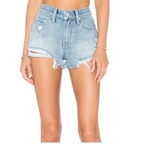 Lovers + Friends Denim Jack Genesee High Rise Jean Shorts